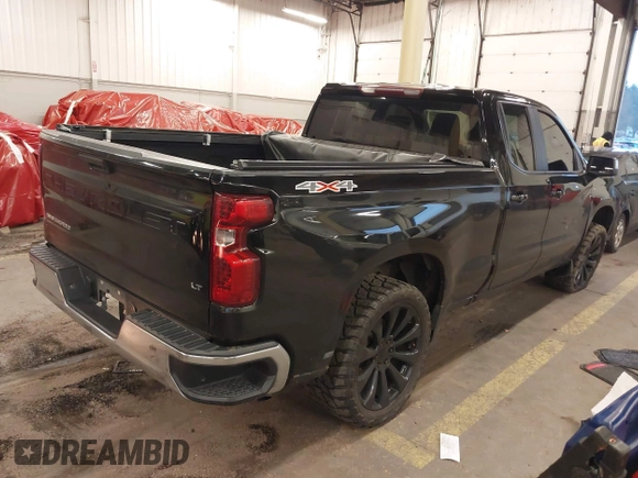 2020 Chevrolet Silverado 1500 LT with VIN 1GCRYDED9LZ130393, listed as a IAAI auction lot 41306400 with 97,654 mi miles. Bid and sale history available at carsss.com. Image 4.