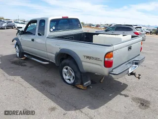 2004 Toyota Tacoma with VIN 5TEWN72N34Z326832, listed as a IAAI auction lot 41798877 with 280,561 mi miles. Bid and sale history available at carsss.com. Image 3.