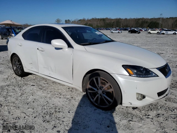 2008 Lexus IS 250 with VIN JTHBK262382064720, listed as a Copart auction lot 48892085 with 180,607 mi miles and Salvage Title. Bid and sale history available at carsss.com. Image 4.