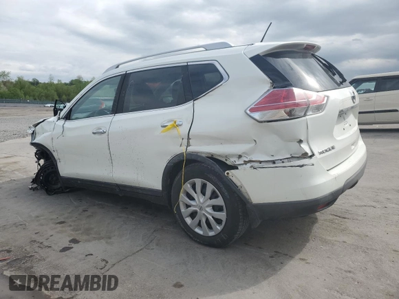 2016 Nissan Rogue S z VIN KNMAT2MV6GP707957, wystawiony jako Copart lot #55949445 z przebiegiem Nie podano mil oraz Szkoda całkowita • Salvage title. Historia ofert i sprzedaży dostępna na DreamBid. Obrazek 2.