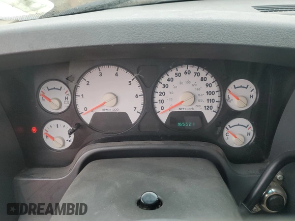 2006 Dodge 1500 ST with VIN 1D7HU18N26J126740, listed as a Copart auction lot 51747345 with 165,521 mi miles and Salvage Title. Bid and sale history available at carsss.com. Image 9.