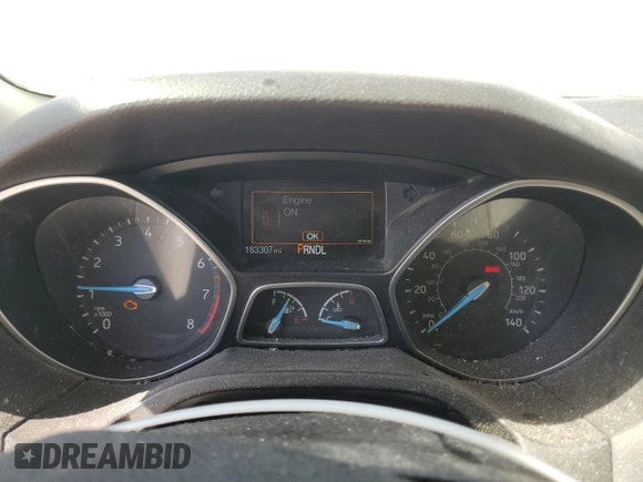 2015 Ford Focus SE with VIN 1FADP3K21FL233024, listed as a Copart auction lot 48570685 with 183,307 mi miles and Salvage Title. Bid and sale history available at carsss.com. Image 9.