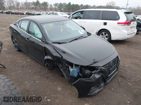 2020 Nissan Sentra SR with VIN 3N1AB8DV5LY218161, listed as a IAAI auction lot 41911624 with 36,973 mi miles and . Bid and sale history available at DreamBid. Image 6.