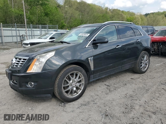 2014 Cadillac SRX Premium Collection with VIN 3GYFNGE3XES560903, listed as a Copart auction lot 52529525 with 117,780 mi miles and Salvage title. Bid and sale history available at DreamBid. Image 1.