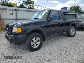 2005 Ford Ranger XL with VIN 1FTYR10U15PA16806, listed as a Copart auction lot 57938265 with 128,735 mi miles and Salvage title. Bid and sale history available at DreamBid. Image 1.