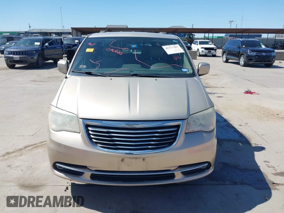 2012 Chrysler Town & Country Touring with VIN 2C4RC1BG7CR345261, listed as a IAAI auction lot 41777203 with 158,732 mi miles. Bid and sale history available at carsss.com. Image 12.