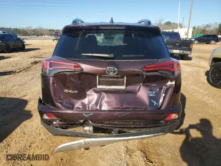 2016 Toyota RAV4 XLE with VIN 2T3RFREV0GW492162, listed as a Copart auction lot 46889155 with 65,707 mi miles and Salvage Title. Bid and sale history available at carsss.com. Image 6.