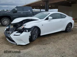 2018 Lexus RC with VIN JTHHZ5BC1J5018099, listed as a Copart auction lot 49979835 with 21,897 mi miles and Salvage Title. Bid and sale history available at carsss.com. Image 1.