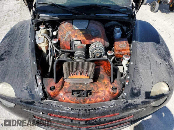2005 Chevrolet SSR LS z VIN 1GCES14H45B115377, wystawiony jako Copart lot #48899155 z przebiegiem Nie podano mil oraz Szkoda całkowita • Salvage title. Historia ofert i sprzedaży dostępna na DreamBid. Obrazek 11.