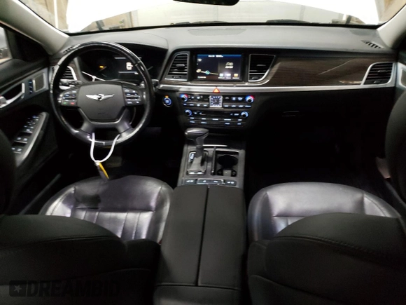 2018 Genesis G80 3.8L with VIN KMHGN4JEXJU232841, listed as a Copart auction lot 77777244 with 98,371 mi miles and Clean Title. Bid and sale history available at carsss.com. Image 8.