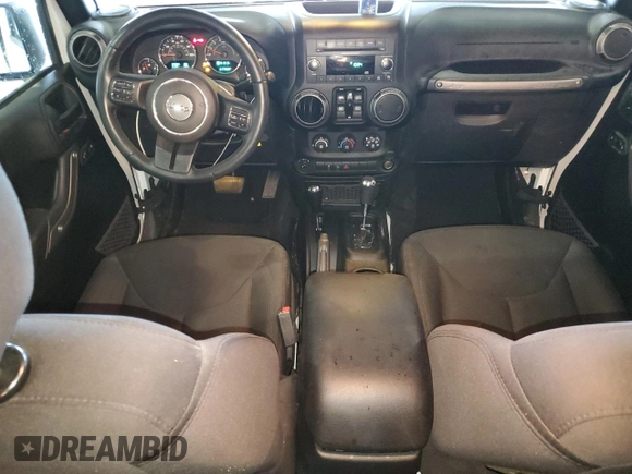 2018 Jeep Wrangler JK Unlimited Sport with VIN 1C4BJWDG7JL814436, listed as a Copart auction lot 45557095 with 67,755 mi miles and Salvage Title. Bid and sale history available at carsss.com. Image 8.