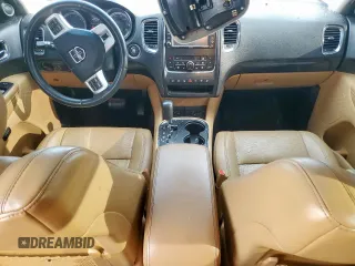 2012 Dodge Durango Citadel with VIN 1C4SDJET6CC240551, listed as a Copart auction lot 58664595 with 180,814 mi miles and Salvage title. Bid and sale history available at DreamBid. Image 8.
