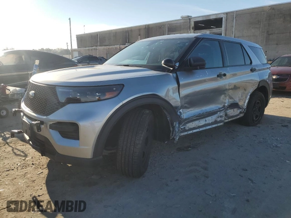 2021 Ford Explorer with VIN 1FM5K8AC8MNA17575, listed as a Copart auction lot 46376475 with 57,260 mi miles and Clean title. Bid and sale history available at DreamBid. Image 1.