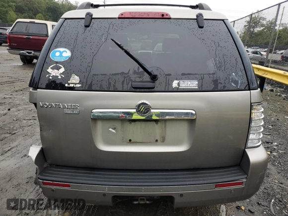 2008 Mercury Mountaineer Premier with VIN 4M2EU48E08UJ00891, listed as a Copart auction lot 73571944 with 103,397 mi miles and Salvage Title. Bid and sale history available at carsss.com. Image 6.