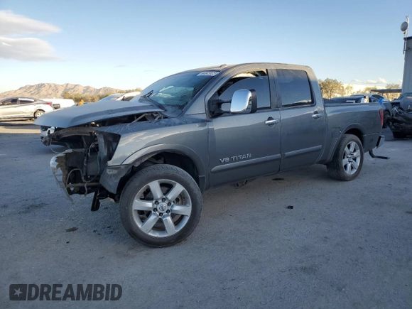 2013 Nissan Titan SL with VIN 1N6AA0ED7DN314358, listed as a Copart auction lot 44045835 with 128,038 mi miles and Salvage Title. Bid and sale history available at carsss.com. Image 1.