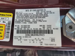 2017 Lincoln MKZ Hybrid Reserve with VIN 3LN6L5MUXHR639473, listed as a Copart auction lot 46321955 with 66,382 mi miles and Salvage Title. Bid and sale history available at DreamBid. Image 12.