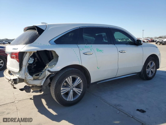 2020 Acura MDX with VIN 5J8YD3H33LL007360, listed as a Copart auction lot 42057315 with 86,678 mi miles and Salvage Title. Bid and sale history available at carsss.com. Image 3.