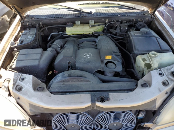 2001 Mercedes-Benz M-Class with VIN 4JGAB54EX1A259944, listed as a Copart auction lot 62058904 with 178,674 mi miles and Clean Title. Bid and sale history available at carsss.com. Image 12.