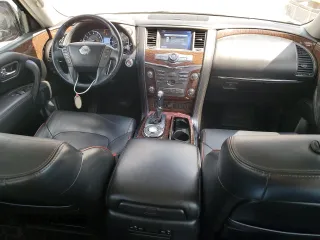 2017 Nissan Armada SV with VIN JN8AY2ND8H9007164, listed as a Copart auction lot 67336924 with 146,972 mi miles and Salvage Title. Bid and sale history available at carsss.com. Image 8.