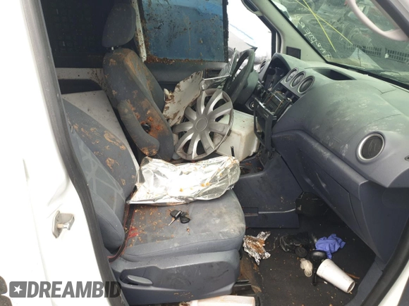 2012 Ford Transit Connect XL с VIN NM0LS7AN9CT116212, выставлен на аукционе Copart как лот 58669595 с пробегом Не указан миль и Списание • Salvage title. История ставок и продаж доступна на DreamBid. Изображение 7.