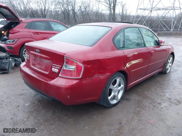 2006 Subaru Legacy GT Ltd with VIN 4S3BL676964205010, listed as a IAAI auction lot 41150406 with 107,647 mi miles. Bid and sale history available at carsss.com. Image 4.