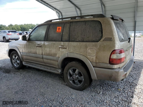 2006 Toyota Land Cruiser with VIN JTEHT05J662098407, listed as a Copart auction lot 68383924 with 216,374 mi miles and Clean Title. Bid and sale history available at carsss.com. Image 2.