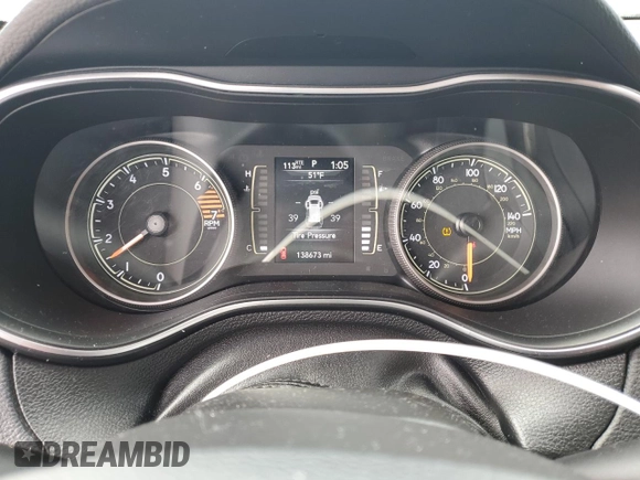 2019 Jeep Cherokee Latitude with VIN 1C4PJLCB2KD232654, listed as a Copart auction lot 50892105 with 138,673 mi miles and Salvage title. Bid and sale history available at DreamBid. Image 9.