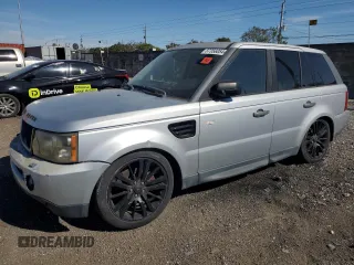 2009 Land Rover Range Rover Sport HSE with VIN SALSF25499A209493, listed as a Copart auction lot 87356054 with 100,449 mi miles and Clean Title. Bid and sale history available at carsss.com. Image 1.