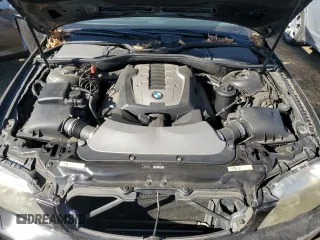 2006 BMW 7 Series 750Li with VIN WBAHN83516DT32814, listed as a Copart auction lot 74359784 with 117,000 mi miles and Salvage Title. Bid and sale history available at carsss.com. Image 11.