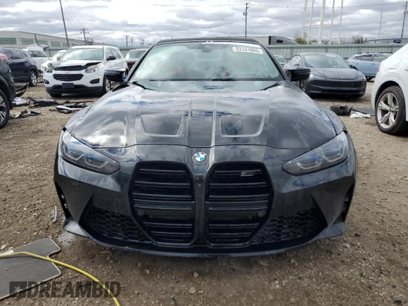 2023 BMW M4 Competition xDrive с VIN WBS33BA0XPCL38893, выставлен на аукционе Copart как лот 53131065 с пробегом 29 058 миль миль и Списание • Salvage title. История ставок и продаж доступна на DreamBid. Изображение 5.