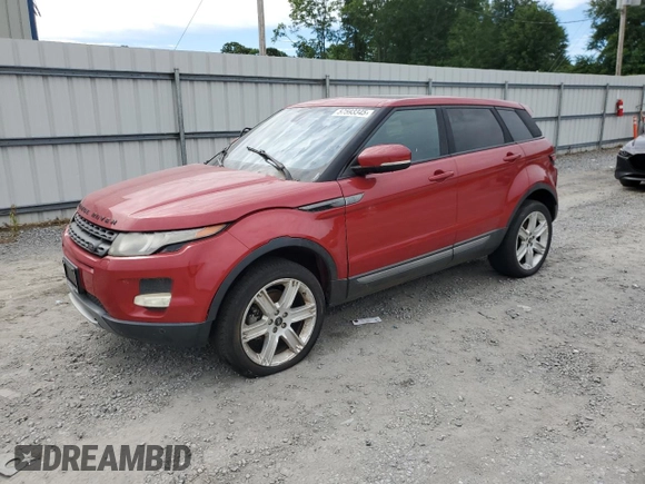 2013 Land Rover Range Rover Evoque Pure Plus with VIN SALVP2BG3DH813811, listed as a Copart auction lot 57593345 with 123,993 mi miles and Clean title. Bid and sale history available at DreamBid. Image 1.