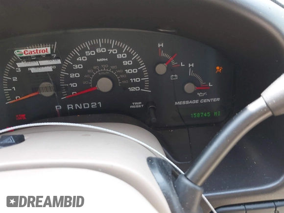 2003 Ford Expedition Eddie Bauer с VIN 1FMFU17L43LC54037, выставлен на аукционе IAAI как лот 39225441 с пробегом 158 745 миль миль и . История ставок и продаж доступна на DreamBid. Изображение 7.