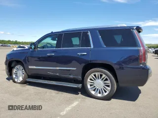 2018 Cadillac Escalade Platinum z VIN 1GYS4DKJ4JR376654, wystawiony jako Copart lot #57329564 z przebiegiem 38 172 mil mil oraz Szkoda całkowita • Salvage title. Historia ofert i sprzedaży dostępna na DreamBid. Obrazek 2.