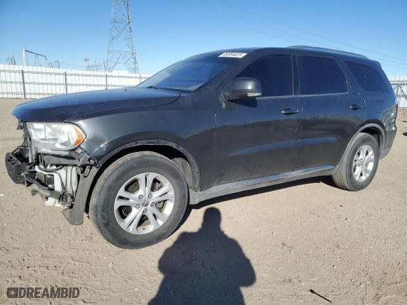 2011 Dodge Durango Crew with VIN 1D4RD4GGXBC634085, listed as a Copart auction lot 88554025 with 209,872 mi miles and Salvage Title. Bid and sale history available at carsss.com. Image 1.