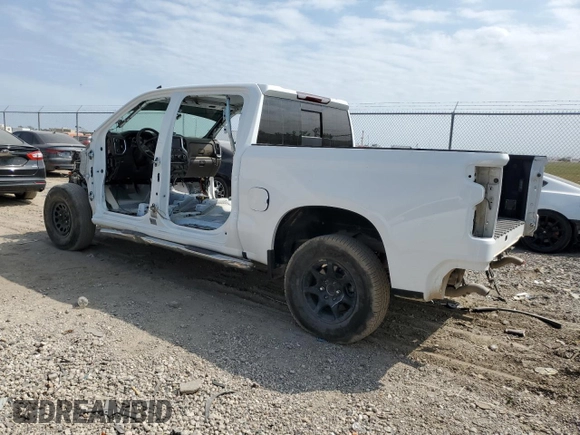 2021 Chevrolet Silverado 1500 RST with VIN 3GCUYEETXMG313438, listed as a Copart auction lot 76311594 with 0 mi miles and Salvage Title. Bid and sale history available at carsss.com. Image 2.