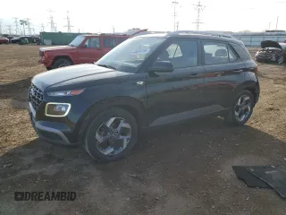 2020 Hyundai Venue SEL with VIN KMHRC8A39LU026272, listed as a Copart auction lot 44834795 with 90,128 mi miles and Salvage Title. Bid and sale history available at carsss.com. Image 1.