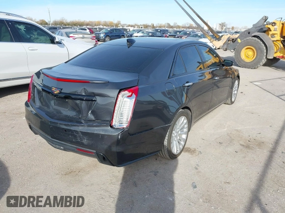2017 Cadillac CTS Sedan Luxury RWD with VIN 1G6AR5SX3H0127499, listed as a IAAI auction lot 41093864 with 77,464 mi miles. Bid and sale history available at carsss.com. Image 4.