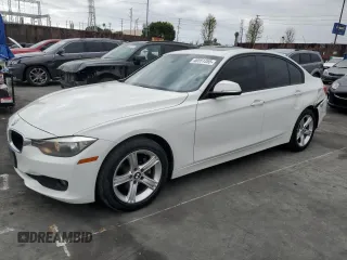 2013 BMW 3 Series 320i with VIN WBA3B1C52DF461625, listed as a Copart auction lot 48551355 with 60,253 mi miles and Salvage Title. Bid and sale history available at carsss.com. Image 1.