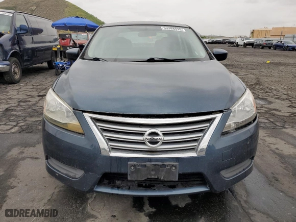 2014 Nissan Sentra S with VIN 3N1AB7AP3EY233227, listed as a Copart auction lot 53388895 with 182,740 mi miles and Salvage Title. Bid and sale history available at carsss.com. Image 5.