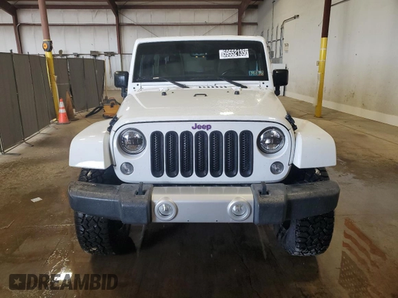 2015 Jeep Wrangler Unlimited Sahara с VIN 1C4HJWEG0FL560973, выставлен на аукционе Copart как лот 59552135 с пробегом 135 057 миль миль и Чистый • Clean title. История ставок и продаж доступна на DreamBid. Изображение 5.