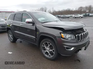 2019 Jeep Grand Cherokee Limited with VIN 1C4RJFBG0KC665323, listed as a IAAI auction lot 41952462 with 74,517 mi miles. Bid and sale history available at carsss.com. Image 1.