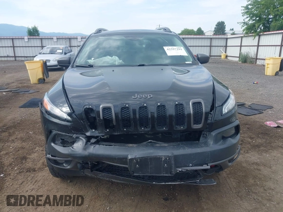 2016 Jeep Cherokee Trailhawk with VIN 1C4PJMBS4GW169267, listed as a IAAI auction lot 42597291 with 79,258 mi miles and . Bid and sale history available at DreamBid. Image 12.