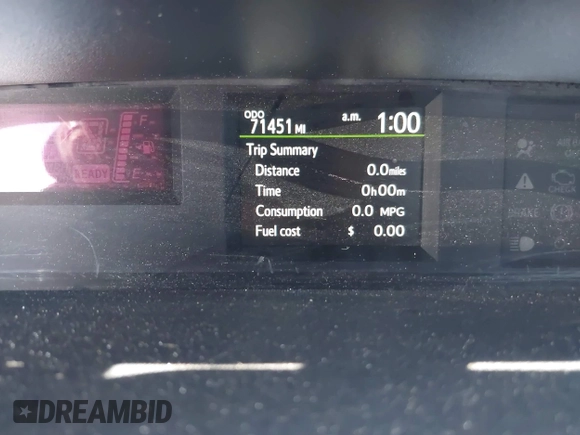 2016 Toyota Prius One with VIN JTDKDTB35G1125179, listed as a IAAI auction lot 42009816 with 71,451 mi miles and . Bid and sale history available at DreamBid. Image 7.