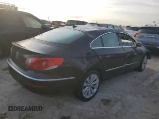 2010 Volkswagen CC Sport with VIN WVWNN7AN0AE563340, listed as a Copart auction lot 75915254 with 0 mi miles and Salvage Title. Bid and sale history available at carsss.com. Image 3.