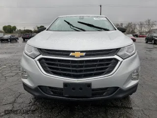 2021 Chevrolet Equinox LS with VIN 3GNAXHEV9MS121411, listed as a Copart auction lot 47842115 with 75,593 mi miles and Salvage Title. Bid and sale history available at carsss.com. Image 5.