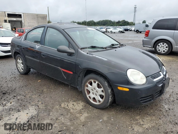 2004 Dodge Neon SXT z VIN 1B3ES56C34D639617, wystawiony jako Copart lot #73036524 z przebiegiem 126 165 mil mil oraz Czysty tytuł • Clean title. Historia ofert i sprzedaży dostępna na DreamBid. Obrazek 4.