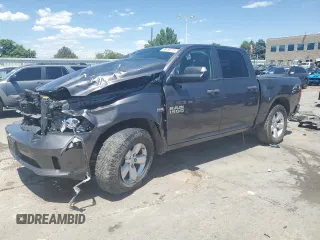 2015 Ram 1500 Express with VIN 1C6RR7KT3FS585321, listed as a Copart auction lot 60156715 with 95,154 mi miles and Salvage title. Bid and sale history available at DreamBid. Image 1.