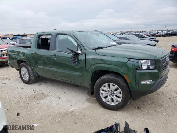 2022 Nissan Frontier S with VIN 1N6ED1EJ8NN627182, listed as a Copart auction lot 83795734 with 40,408 mi miles and Salvage Title. Bid and sale history available at carsss.com. Image 4.