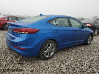 2018 Hyundai Elantra Value Edition with VIN KMHD84LF1JU555806, listed as a Copart auction lot 52097725 with 143,695 mi miles and Salvage Title. Bid and sale history available at carsss.com. Image 3.