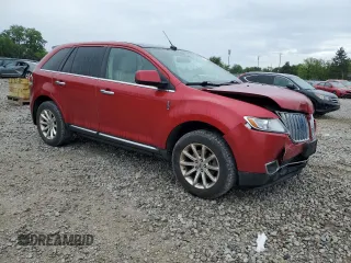 2011 Lincoln MKX z VIN 2LMDJ8JK1BBJ11607, wystawiony jako Copart lot #57126765 z przebiegiem 75 940 mil mil oraz Szkoda całkowita • Salvage title. Historia ofert i sprzedaży dostępna na DreamBid. Obrazek 4.